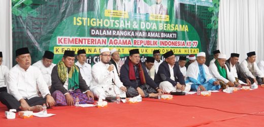 Malam Pergantian Tahun, Pemkot Cilegon Gelar Istighosah dan Doa Bersama