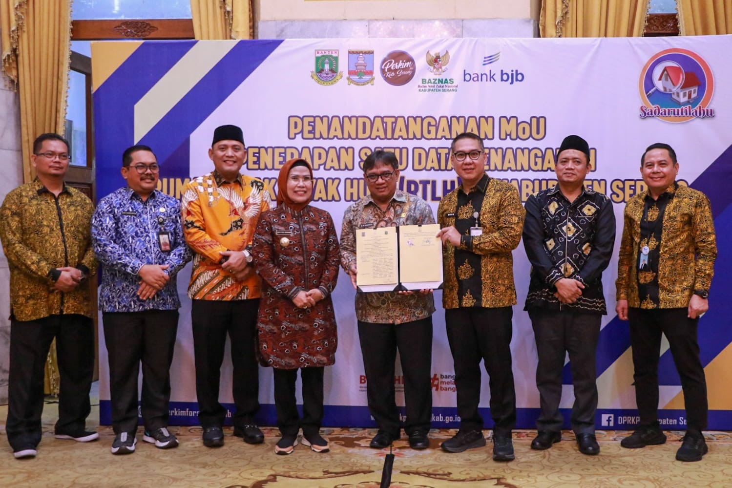 DPRKP Kabupaten Serang Verifikasi 200 Penerima Bantuan Rutilahu