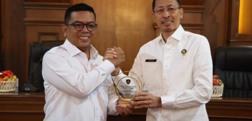 Gubernur Banten Andra Soni Terima Kunjungan Peserta PKDN Sespimti Polri Tahun 2025