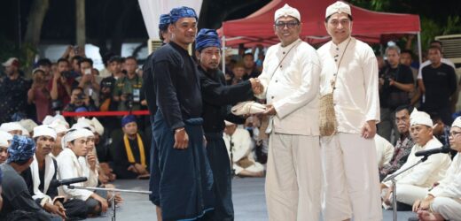 Gubernur Banten Andra Soni Terima Seba Gede Masyarakat Baduy