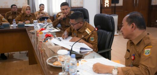 Rapat TAPD, Gubernur Banten Andra Soni: Program Untuk Pelayanan Terbaik Kepada Masyarakat
