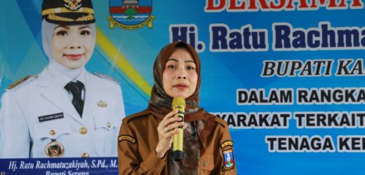 Bupati Ratu Zakiyah Deklarasi Satgas Pungli Ketenagakerjaan di Kabupaten Serang