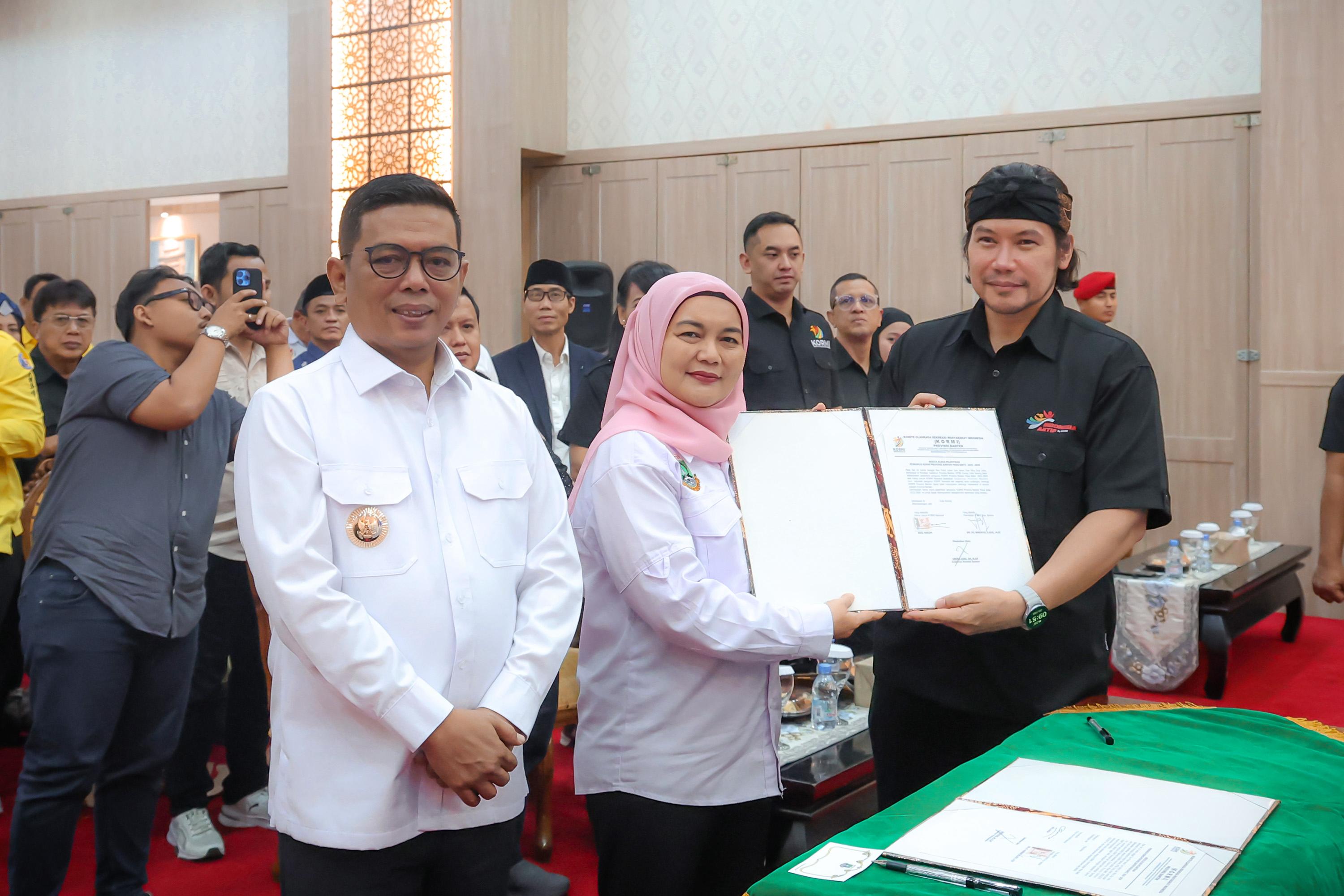 Tingkatkan Sektor Pariwisata, Gubernur Banten Andra Soni Ajak Kormi Kembangkan Sport Tourism