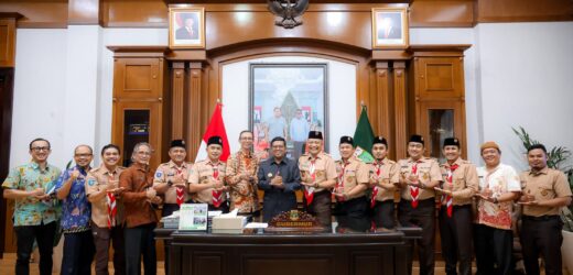 Terima Kwarda Pramuka, Gubernur Banten Andra Soni: Dalam Pramuka Kita Temukan Semangat Positif