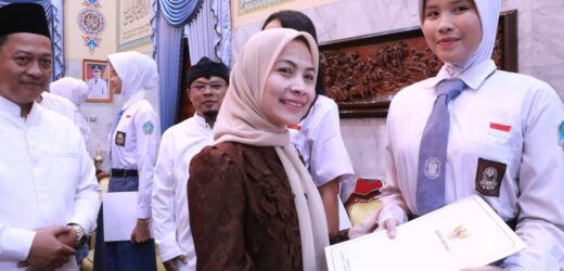 Bupati Ratu Zakiyah Lepas Capaska Wakili Kabupaten Serang ke tingkat Provinsi dan Nasional
