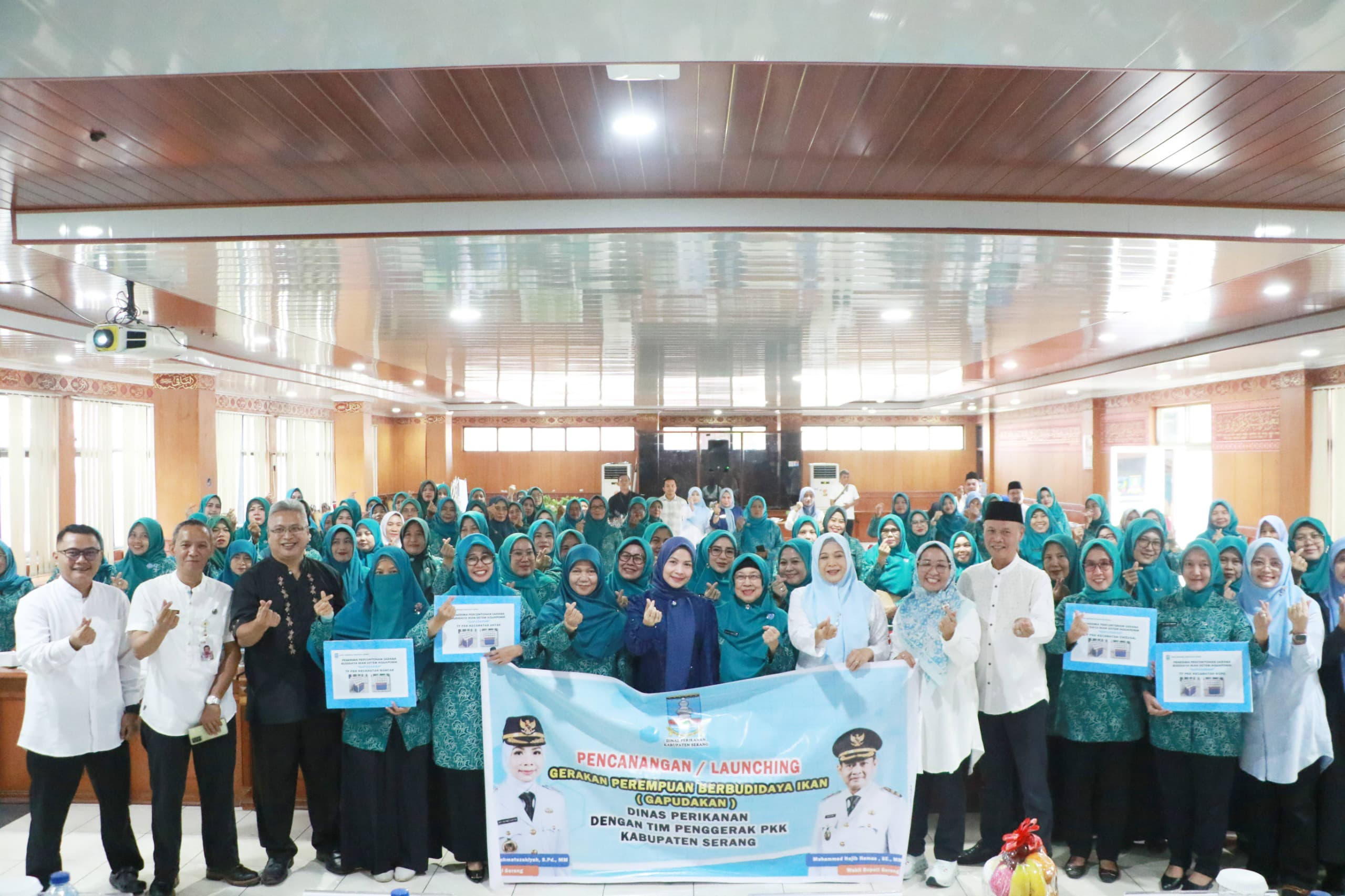 Launching Gapudakan TP PPK, Bupati Ratu Zakiyah Harap Bakal jadi Percontohan