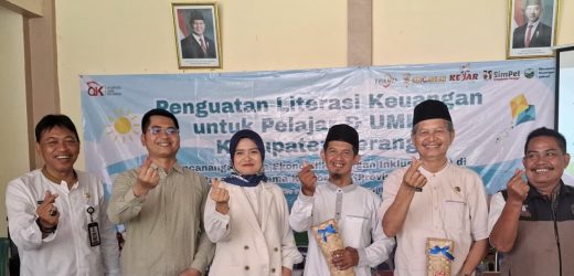 OJK dan Pemkab Serang Beri Edukasi Literasi Keuangan bagi Pelajar SD-SMP