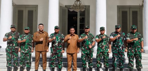 Gubernur Banten Andra Soni Terima Kunjungan Danrem 064/Maulana Yusuf