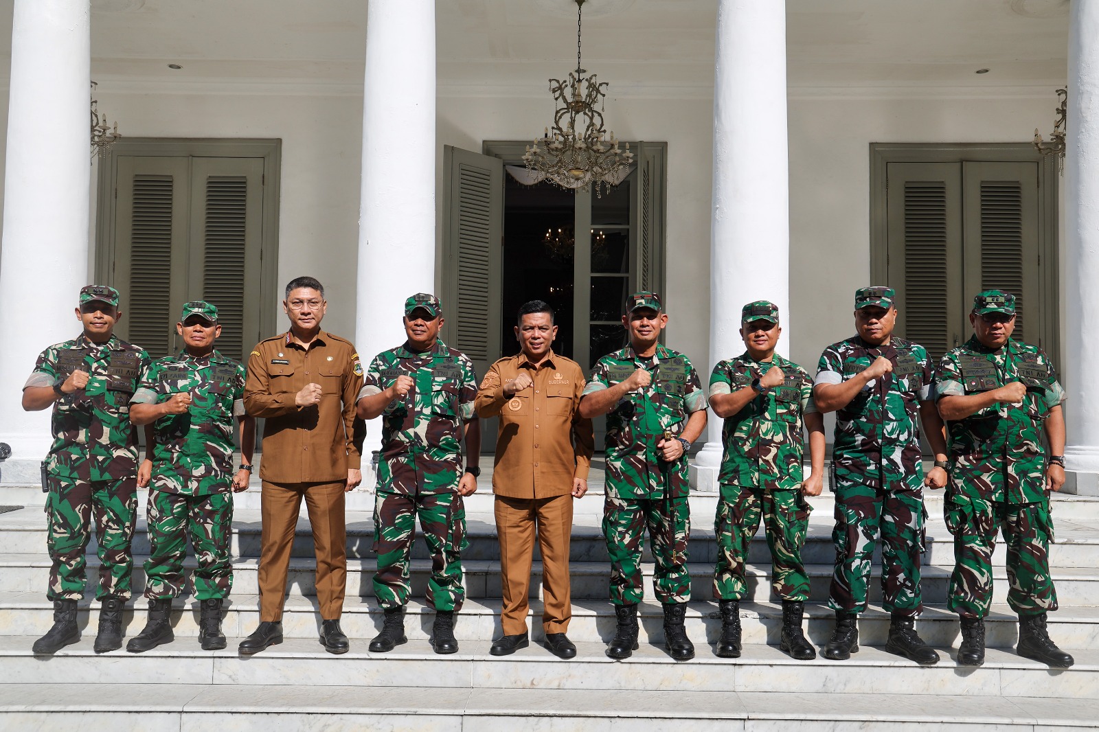 Gubernur Banten Andra Soni Terima Kunjungan Danrem 064/Maulana Yusuf