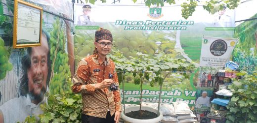 Komitmen Dikembangkan, Distan Banten Tampilkan Stand Anggur