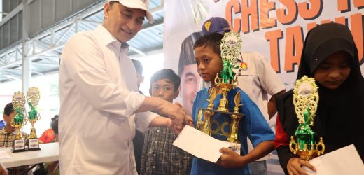 Hadiri Kompetisi Catur, Wagub Dimyati Dorong Generasi Muda Gemar Catur