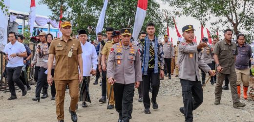 Banten Dukung Ketahanan Pangan Nasional, Sekda Banten Dampingi Kapolri Tinjau Lokasi