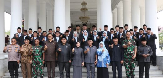 Lantik Pejabat Eselon 2, Ratu Zakiyah Tegaskan Tidak Ada Jual Beli Jabatan