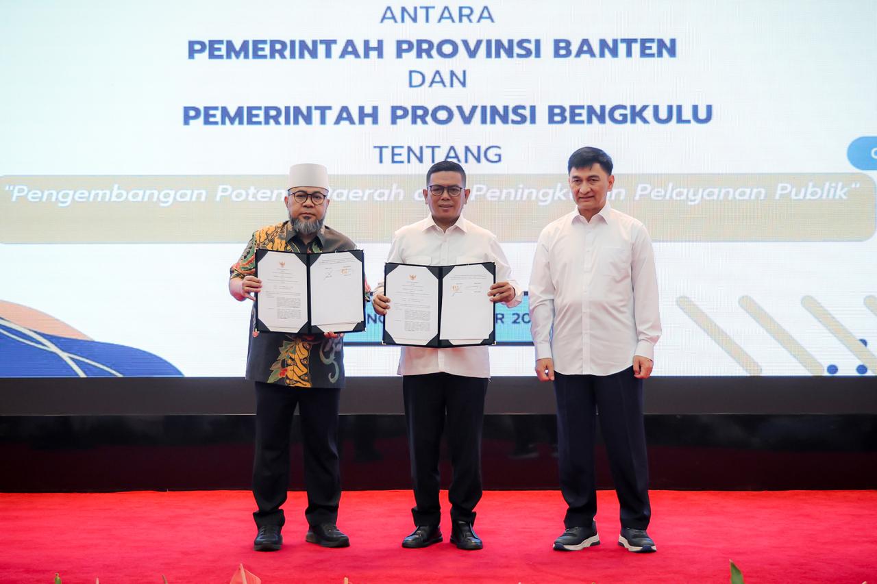 Pemprov Banten dan Bengkulu Sepakat Perkuat Kerja Sama Pengembangan Potensi Daerah