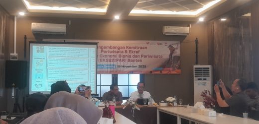 Dispar Banten Gandeng Pokja Ekbispar, Dalam Rangka Perkuat Pengembangan Pariwisata Di Banten