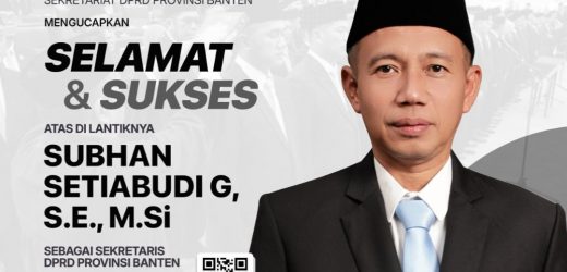 Subhan Setiabudi, Dilantik Menjadi Sekwan Definitif