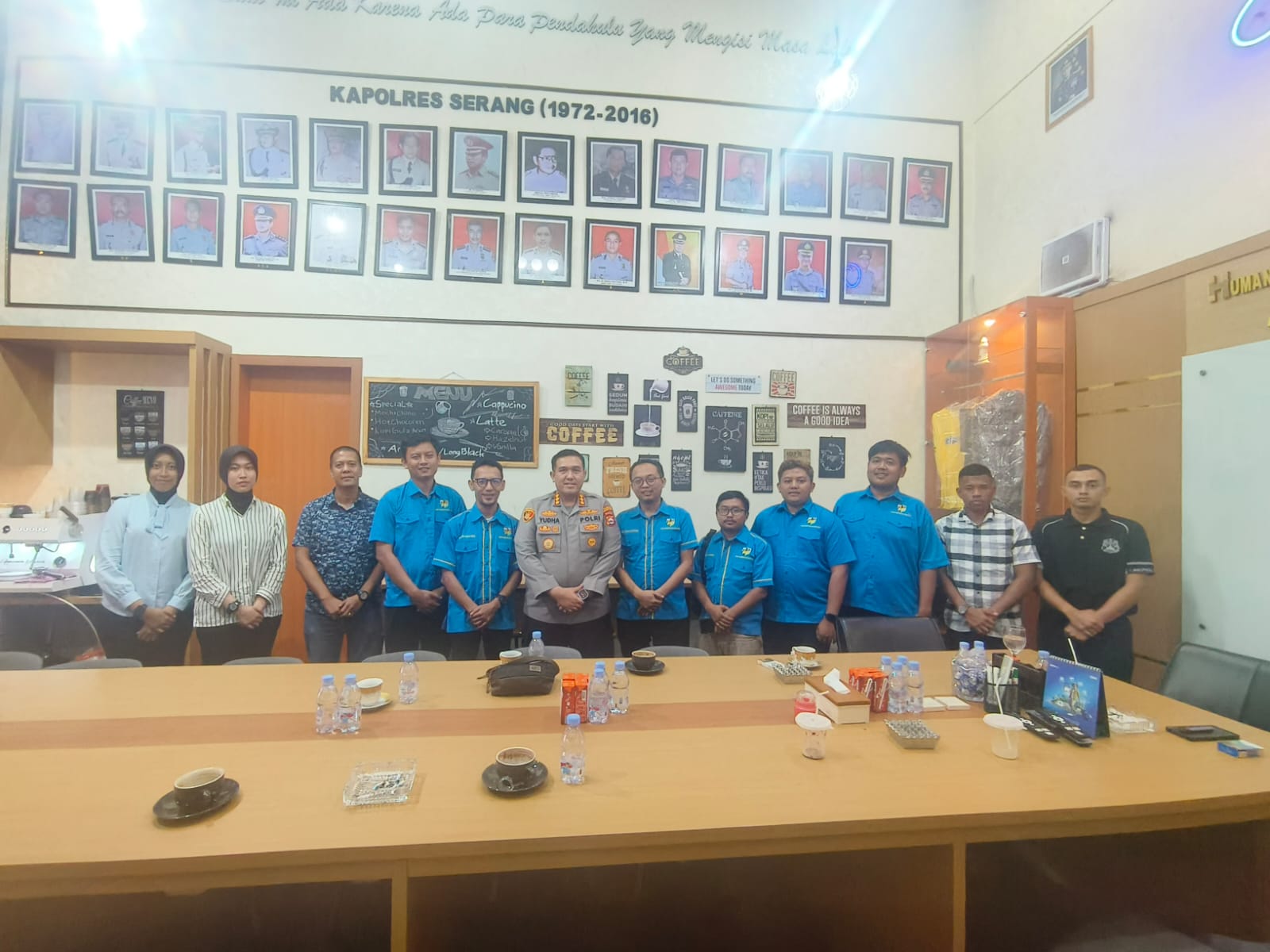 Kapolres Ajak KNPI Kota Serang Lawan Premanisme