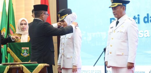 Resmi, Ratu Rachmatuzakiyah-Najib Hamas Jabat Bupati dan Wakil Bupati Serang