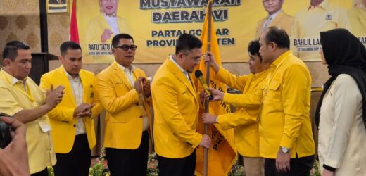 Andika Hazrumy Terpilih Aklamasi Pimpin Golkar Banten Gantikan Tatu