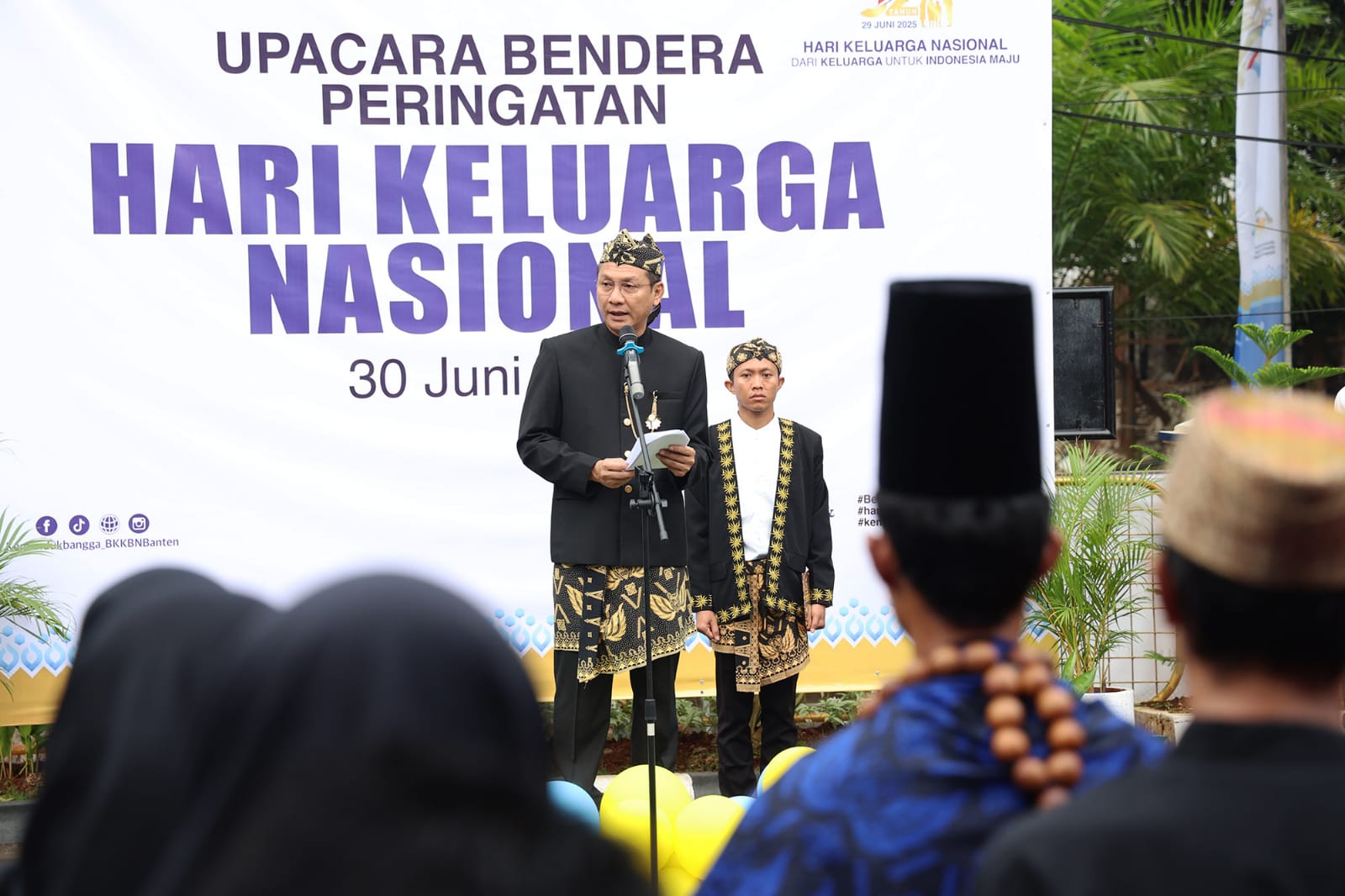 Harganas ke-23 Tahun 2025, Plh Sekda Banten Deden Apriandhi: Pembangunan Bangsa Dimulai dari Keluarga