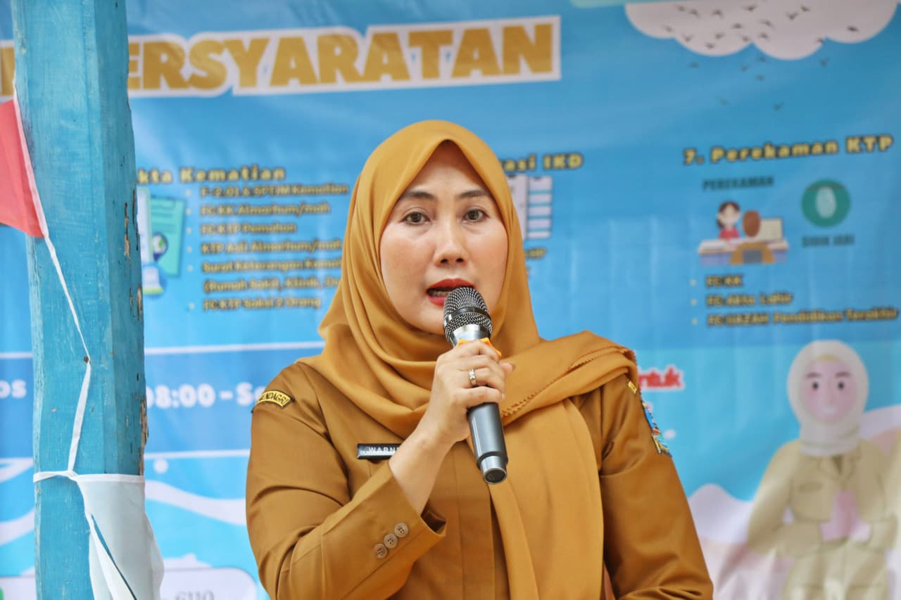 Disdukcapil Kabupaten Serang Jemput Bola Layanan Adminduk, Ratusan Warga Cinangka Antusias