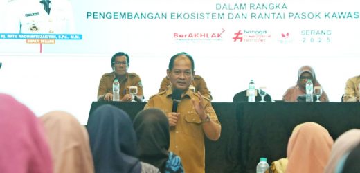 Wabup Serang Najib Hamas Ajak Pelaku Usaha Mikro Tingkatkan Produksi dan Pemasaran